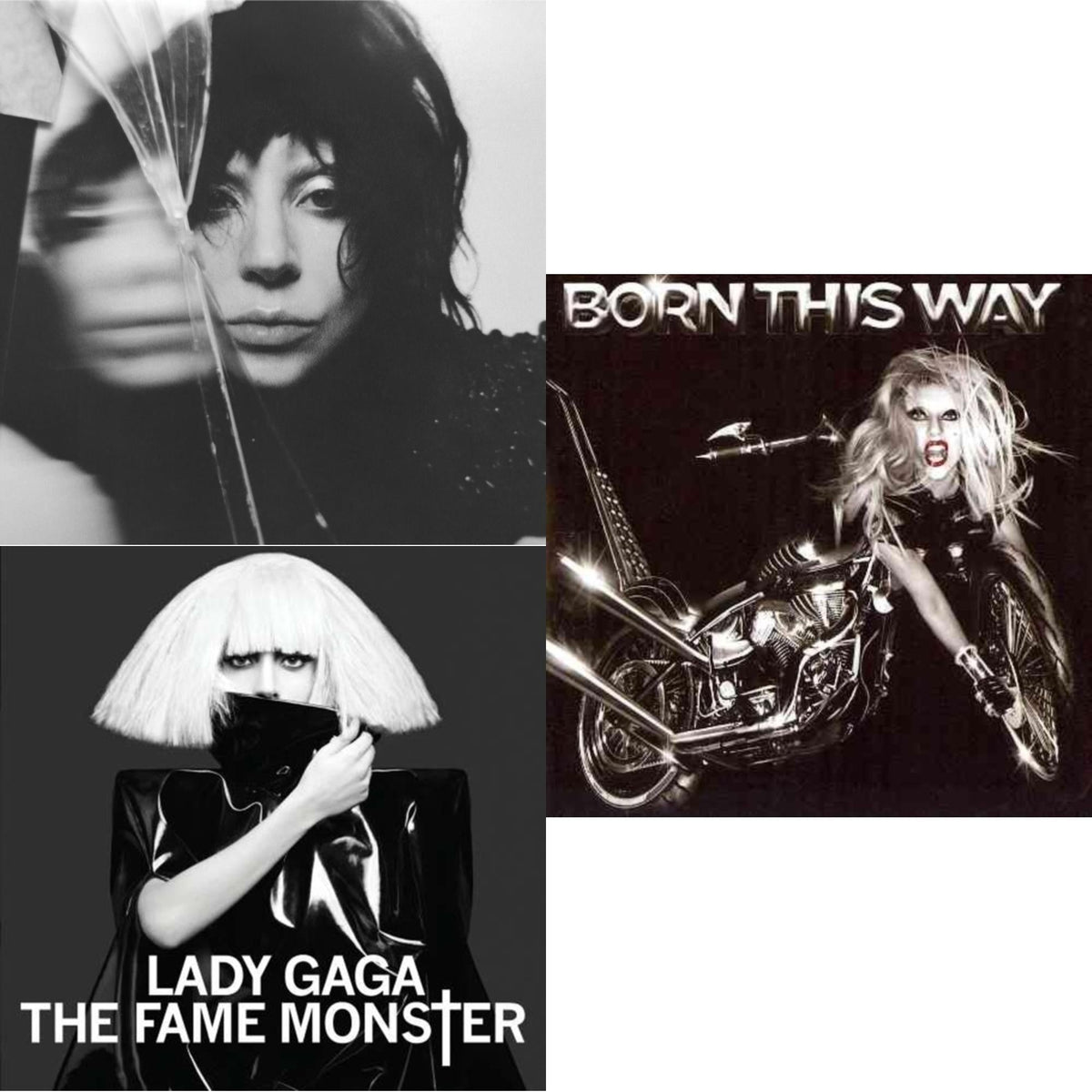 Lady Gaga - Mayhem & Fame Monster & Born This Way - CD Bundle