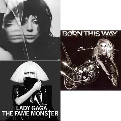 Lady Gaga - Mayhem & Fame Monster & Born This Way - CD Bundle