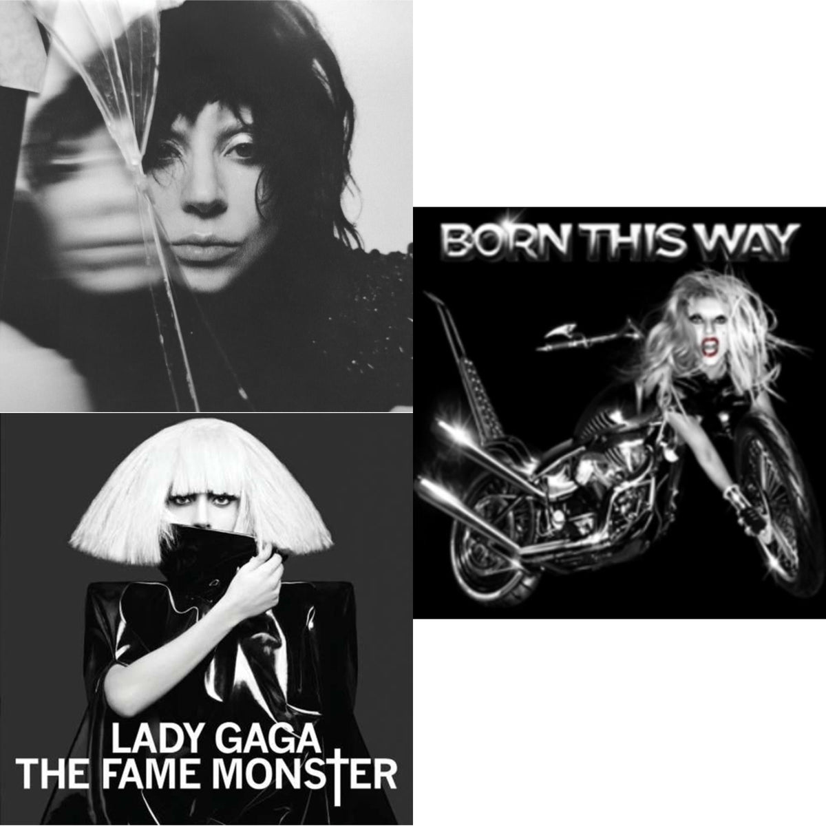 Lady Gaga - Mayhem & Fame Monster & Born This Way - CD Bundle