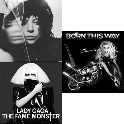 Lady Gaga - Mayhem & Fame Monster & Born This Way - CD Bundle