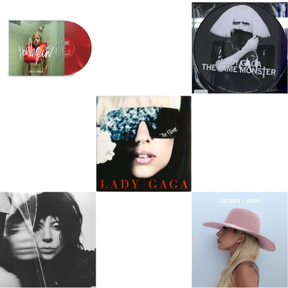 Harlequin (Red LP Vinyl) & Mayhem (2LP/Etched D-Side) & Fame & Fame Monster & Joanne