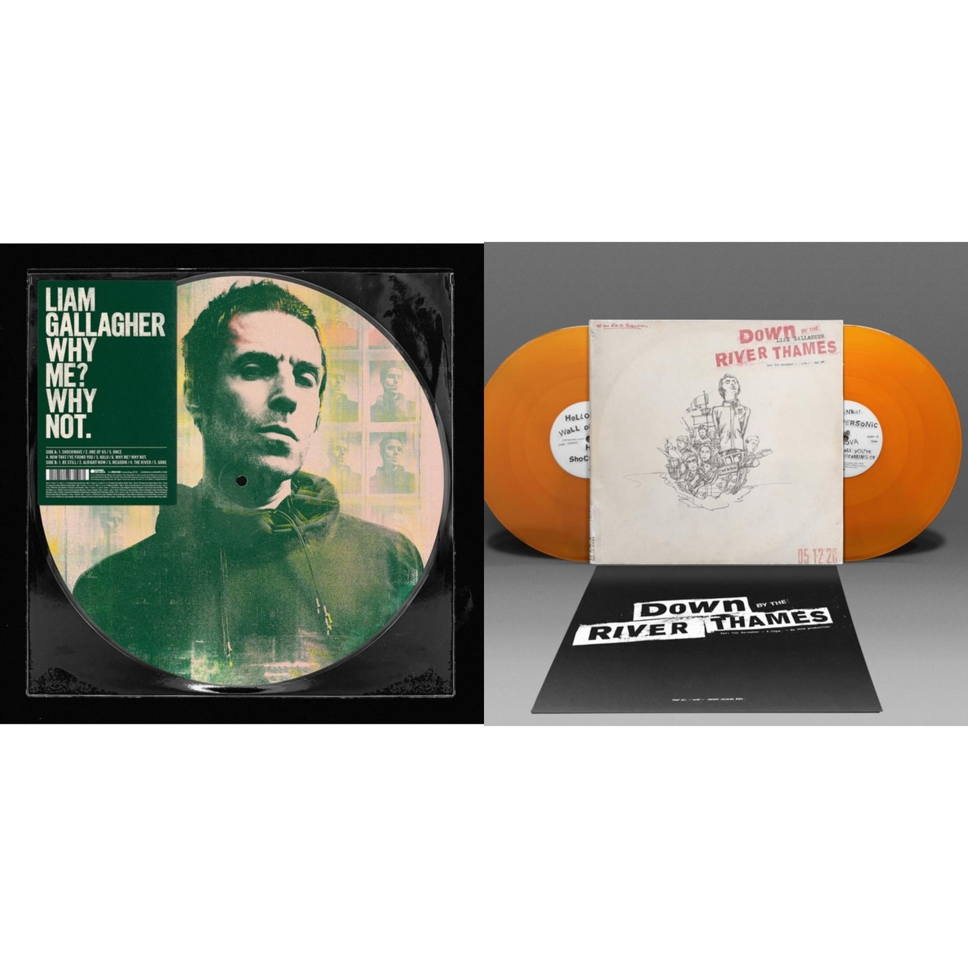 This is a 2 LP Vinyl SKU bundle.
1.This LP Vinyl is brand new.Format: LP VinylThis item's title is: Why Me? Why Not (Picutre Disc)Artist: Liam GallagherLabel: WARNER RECORDSBarcode: 190295408404Release Date: 11/29/2019
2.This LP Vinyl is brand new.
