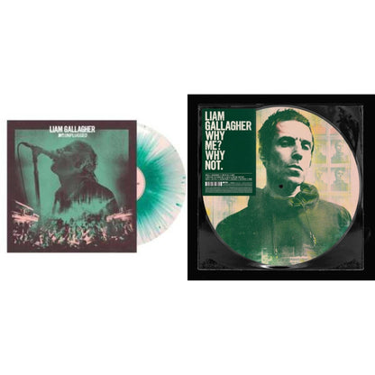Mtv Unplugged (Live At Hull City Hall) (I) (Light Pink With Aqua Green Splatter LP Vinyl) & Why Me? Why Not (Picutre Disc)