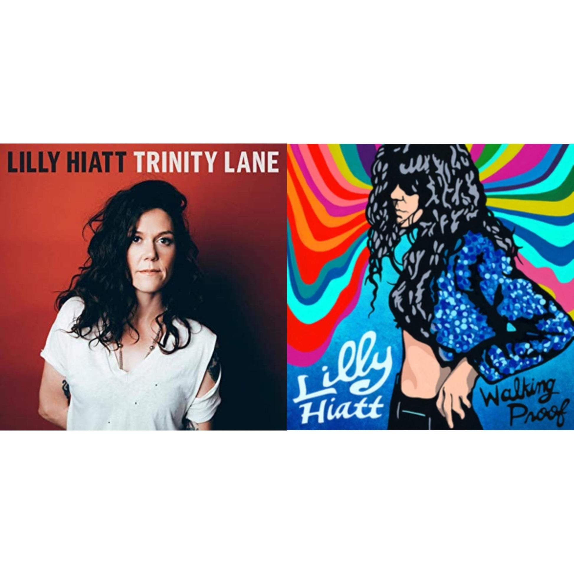 This is a 2 LP Vinyl SKU bundle.
1.This LP Vinyl is brand new.Format: LP VinylMusic Style: Country RockThis item's title is: Walking Proof (150G)Artist: Lilly HiattLabel: NEW WEST RECORDSBarcode: 607396536917Release Date: 3/27/2020
2.This LP Vinyl is brand new.