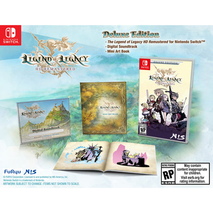 Legend of Legacy HD Remastered: Deluxe Edition - Switch