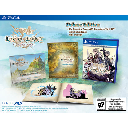 Legend of Legacy HD Remastered: Deluxe Edition - PS4