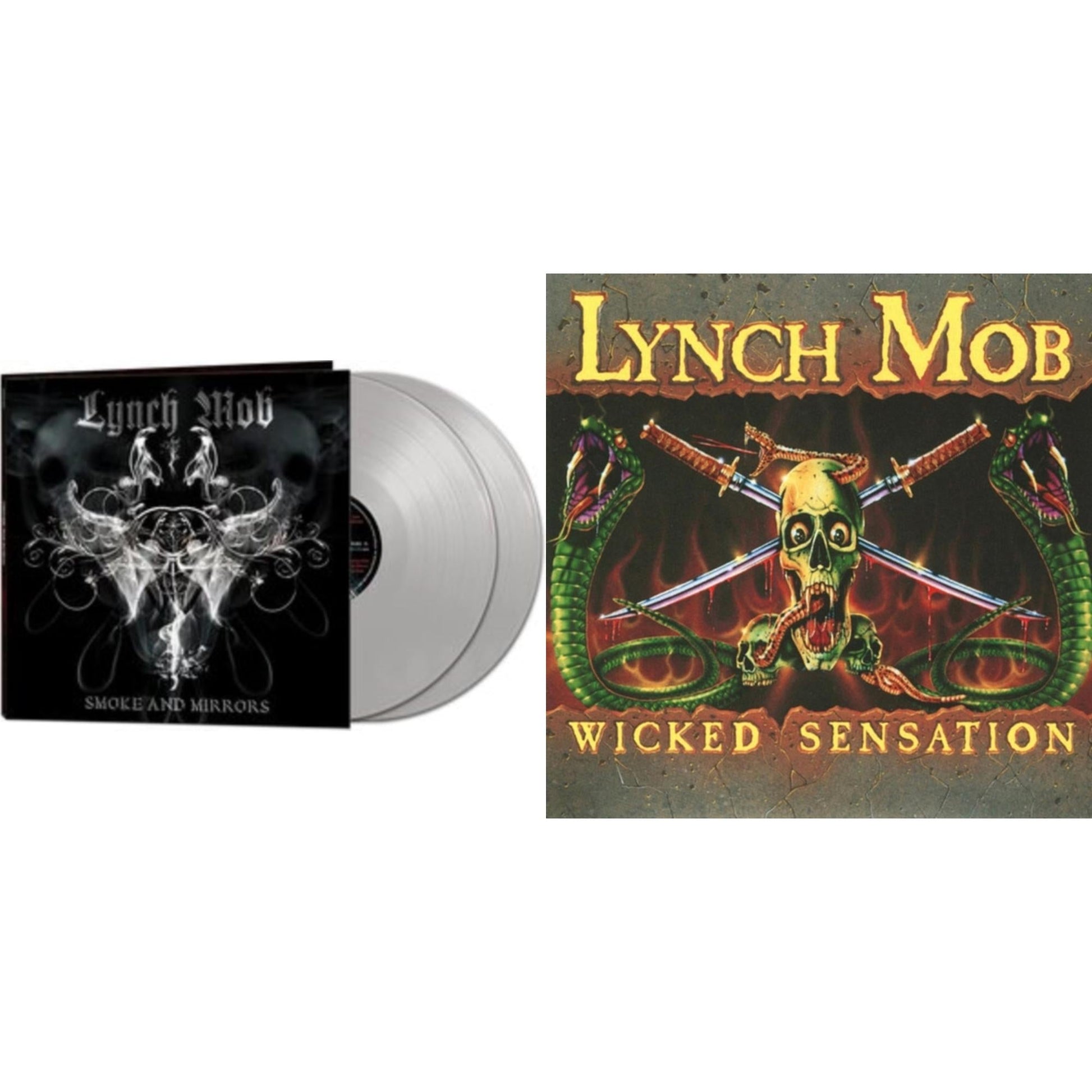 This is a 2 LP Vinyl SKU bundle.
1.This LP Vinyl is brand new.Format: LP VinylMusic Style: Heavy MetalThis item's title is: Smoke & Mirrors (Silver LP Vinyl)Artist: Lynch MobLabel: DEADLINE MUSICBarcode: 889466160813Release Date: 2/4/2022
2.This LP Vinyl is brand new.