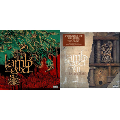 This is a 2 LP Vinyl SKU bundle.
1.This LP Vinyl is brand new.Format: LP VinylMusic Style: Groove MetalThis item's title is: Ashes Of The Wake (15Th Anniversary)Artist: Lamb Of GodLabel: LEGACYBarcode: 190759409619Release Date: 5/3/2019
2.This LP Vinyl is brand new.