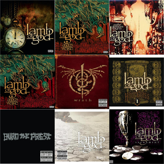 Lamb Of God & Ashes Of The Wake (20Th Anniversary) (2CD) & As The Palaces Burn & Ashes Of The Wake & Wrath & Hourglass Vol.1: Underground Years & Burn The Priest & Resolution & Sacrament (Explicit)