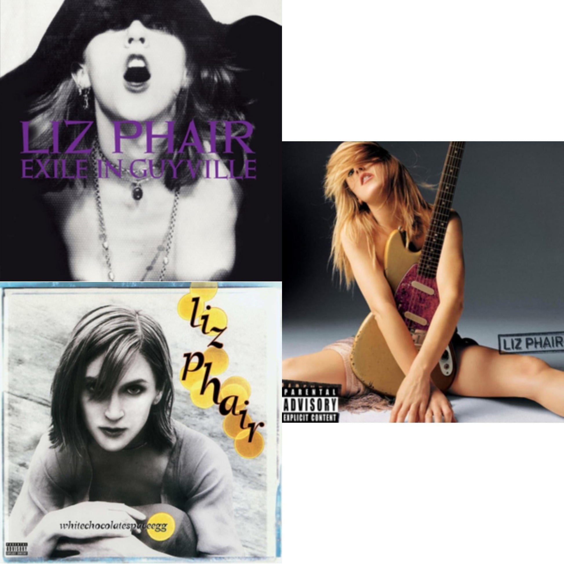 This is a 3 LP Vinyl SKU bundle.
1.This LP Vinyl is brand new.Format: LP VinylMusic Style: Indie RockThis item's title is: Exile In Guyville (2LP 25Th Anniversary)Artist: Liz PhairLabel: MatadorBarcode: 744861111412Release Date: 5/4/2018
2.This LP Vinyl is brand new.