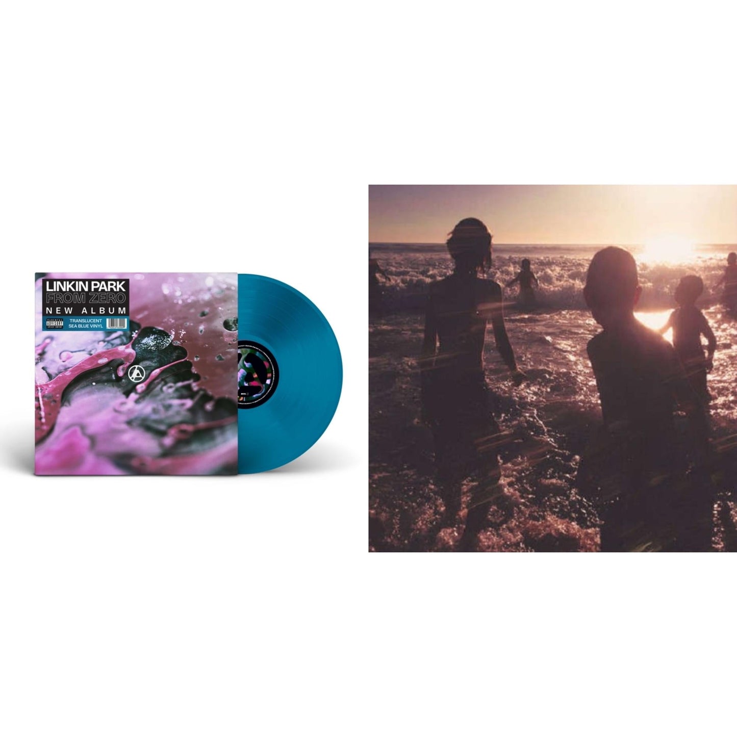 From Zero (Translucent Sea Blue LP Vinyl) & One More Light