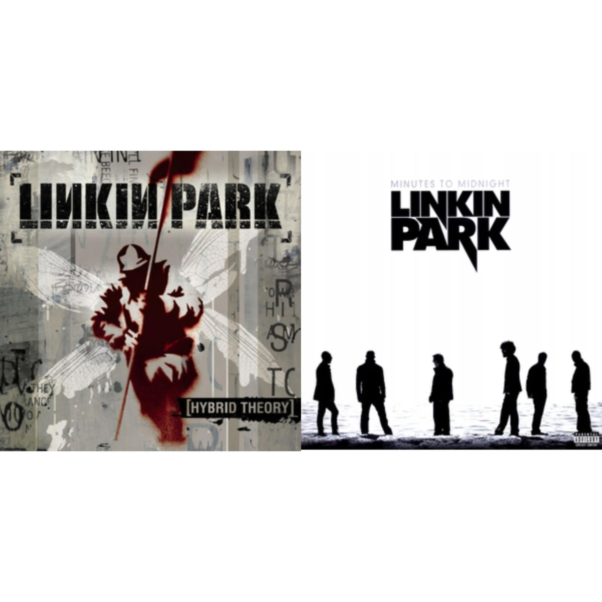 Linkin Park - Hybrid Theory & Minutes To Midnight - LP Vinyl Bundle