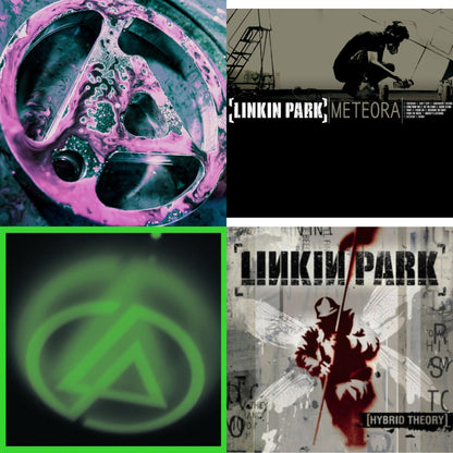 This is a 4 LP Vinyl SKU bundle.
1.This LP Vinyl is brand new.Format: LP VinylThis item's title is: From Zero (Deluxe/2LP/Translucent Emerald Green Vinyl)Artist: Linkin ParkBarcode: 093624834915Release Date: 5/16/2025
2.This LP Vinyl is brand new.