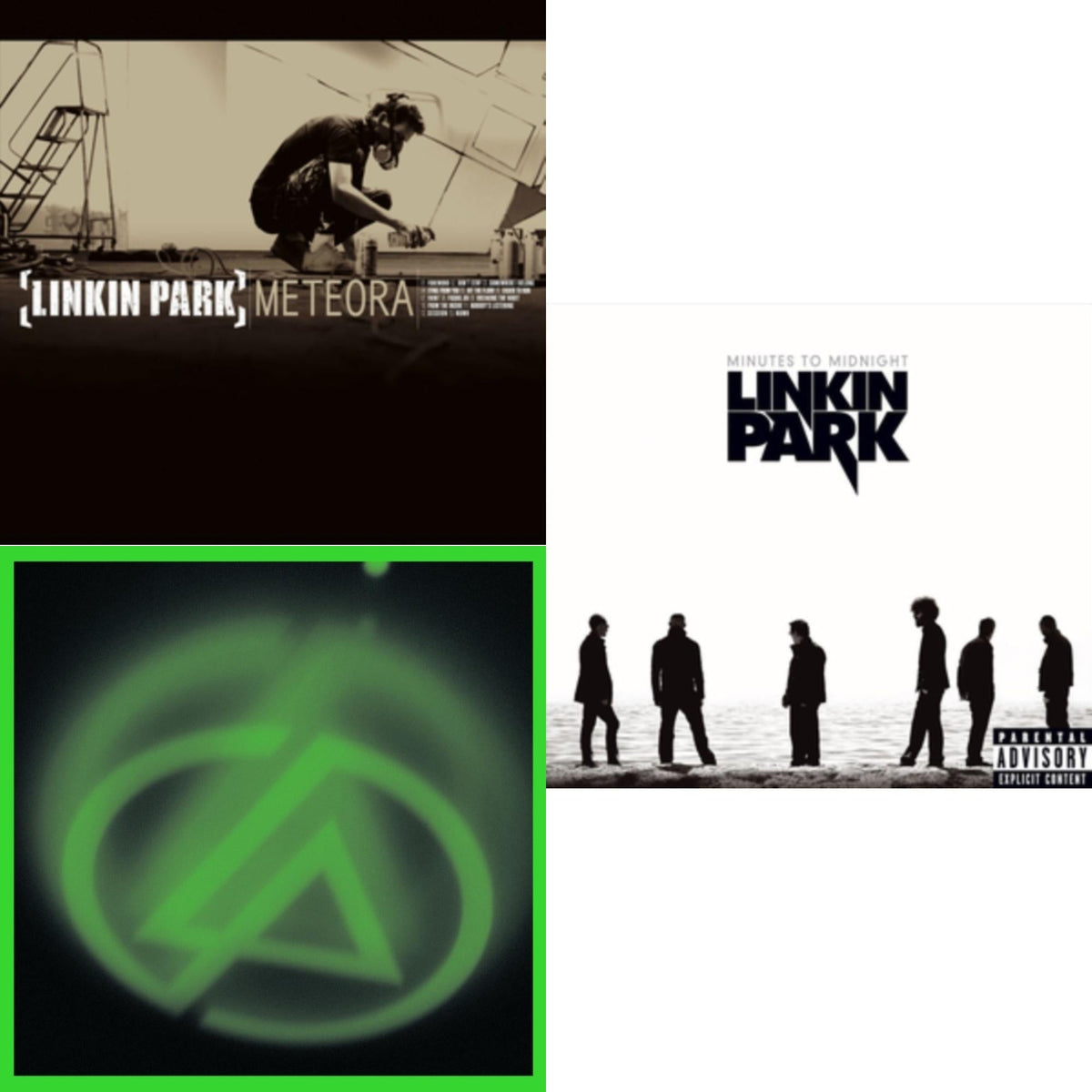 Meteora (Enhanced Edition/Jewel Case) & Papercuts & Minutes To Midnight