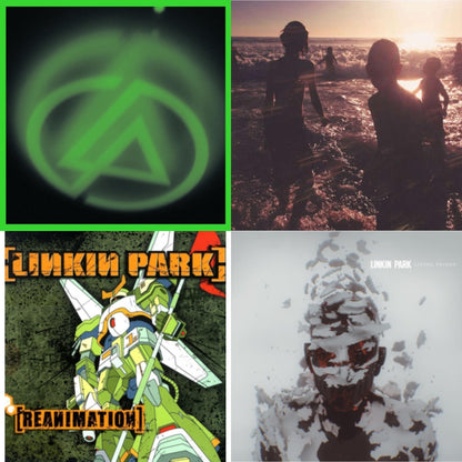 Papercuts (2LP) & One More Light & Reanimation & Living Things