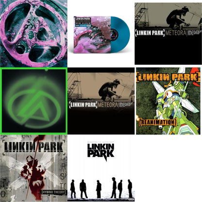 This is a 8 LP Vinyl SKU bundle.
1.This LP Vinyl is brand new.Format: LP VinylThis item's title is: From Zero (Deluxe/2LP/Translucent Emerald Green Vinyl)Artist: Linkin ParkBarcode: 093624834915Release Date: 5/16/2025
2.This LP Vinyl is brand new.