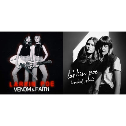 This is a 2 LP Vinyl SKU bundle.
1.This LP Vinyl is brand new.Format: LP VinylThis item's title is: Venom & FaithArtist: Larkin PoeLabel: TRICKI-WOO RECORDSBarcode: 798576434724Release Date: 4/17/2023
2.This LP Vinyl is brand new.