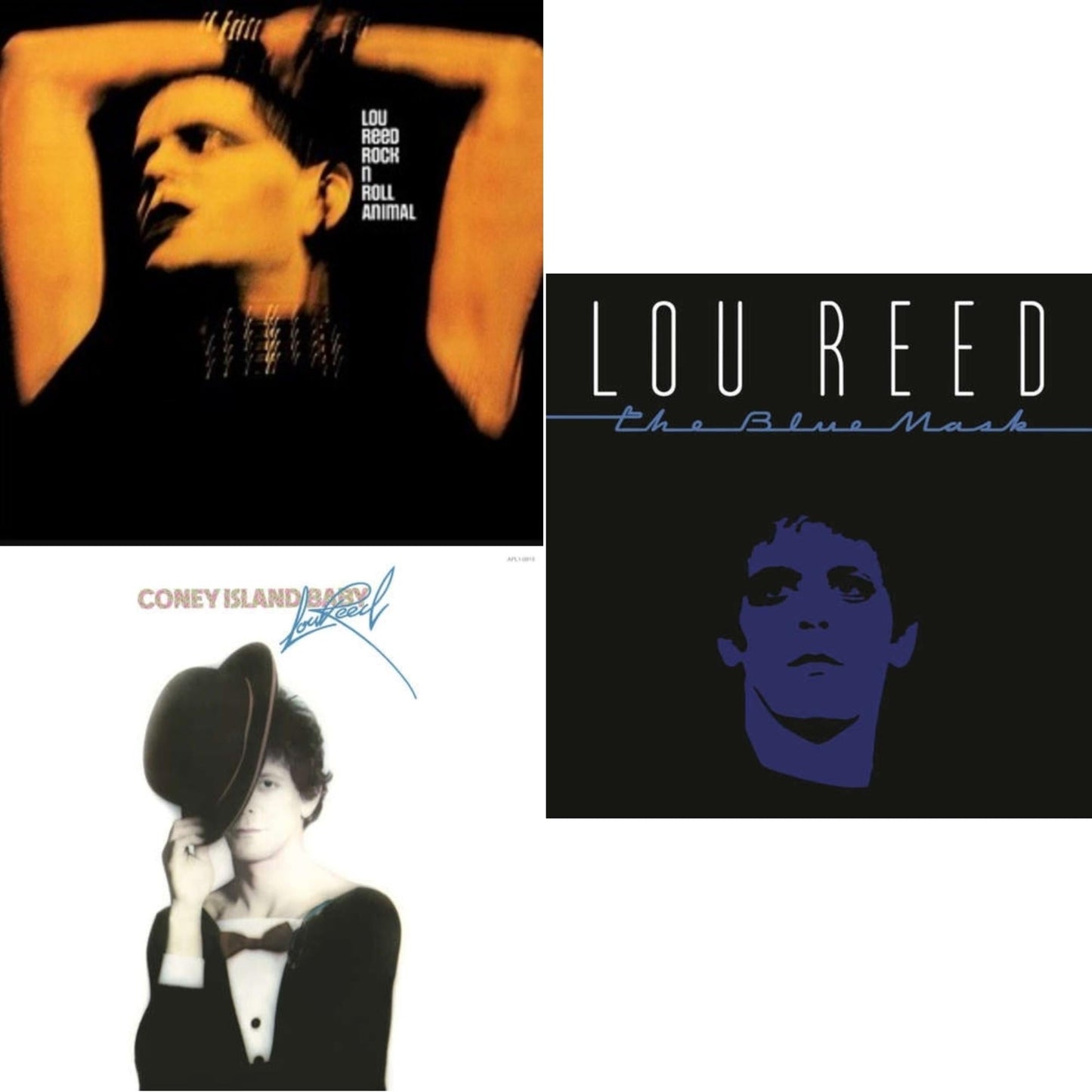 Rock & Roll Animal & Coney Island Baby (150G) (Remastered) & Blue Mask (150G LP Vinyl) (Remastered)