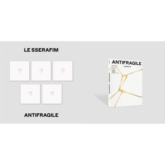 This is a 2 CD SKU bundle.
1.This CD is brand new.Format: CDMusic Style: K-popThis item's title is: Antifragile Iridescent OpalArtist: Le SserafimLabel: SOURCE MUSICBarcode: 192641873843Release Date: 10/21/2022
2.This CD is brand new.