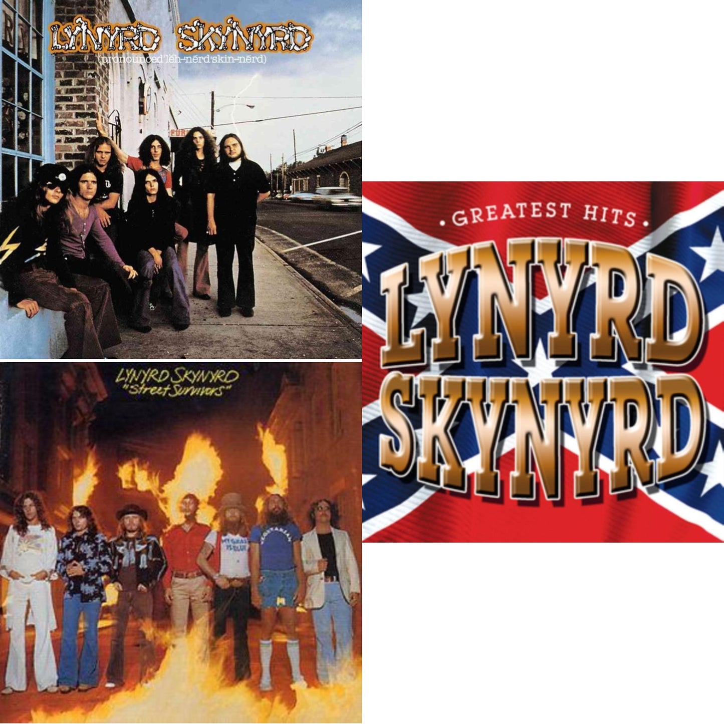 Pronounced Leh Nerd Skin Nerd & Street Survivors & Greatest Hits