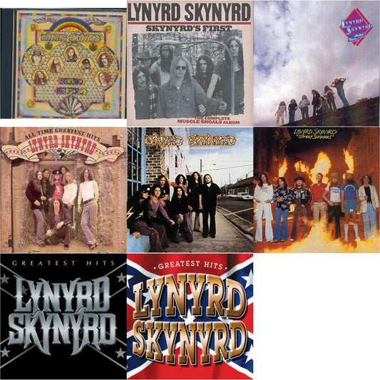 Second Helping & Skynyrd's First & Nuthin Fancy & All Time Greatest Hits & Pronounced Leh Nerd Skin Nerd & Street Survivors & Greatest Hits & Greatest Hits