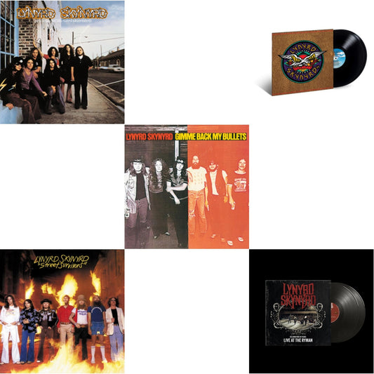 Pronounced Leh-Nerd Skin-Nerd & Street Survivors & Gimme Back My Bullets & Skynyrd's Innyrds (Their Greatest Hits) & Celebrating 50 Years - Live At The Ryman (2LP)