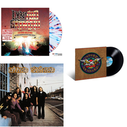 This is a 3 LP Vinyl SKU bundle.
1.This LP Vinyl is brand new.Format: LP VinylMusic Style: Southern RockThis item's title is: Pronounced Leh-Nerd Skin-NerdArtist: Lynyrd SkynyrdLabel: GEFFENBarcode: 600753550168Release Date: 7/31/2015
2.This LP Vinyl is brand new.