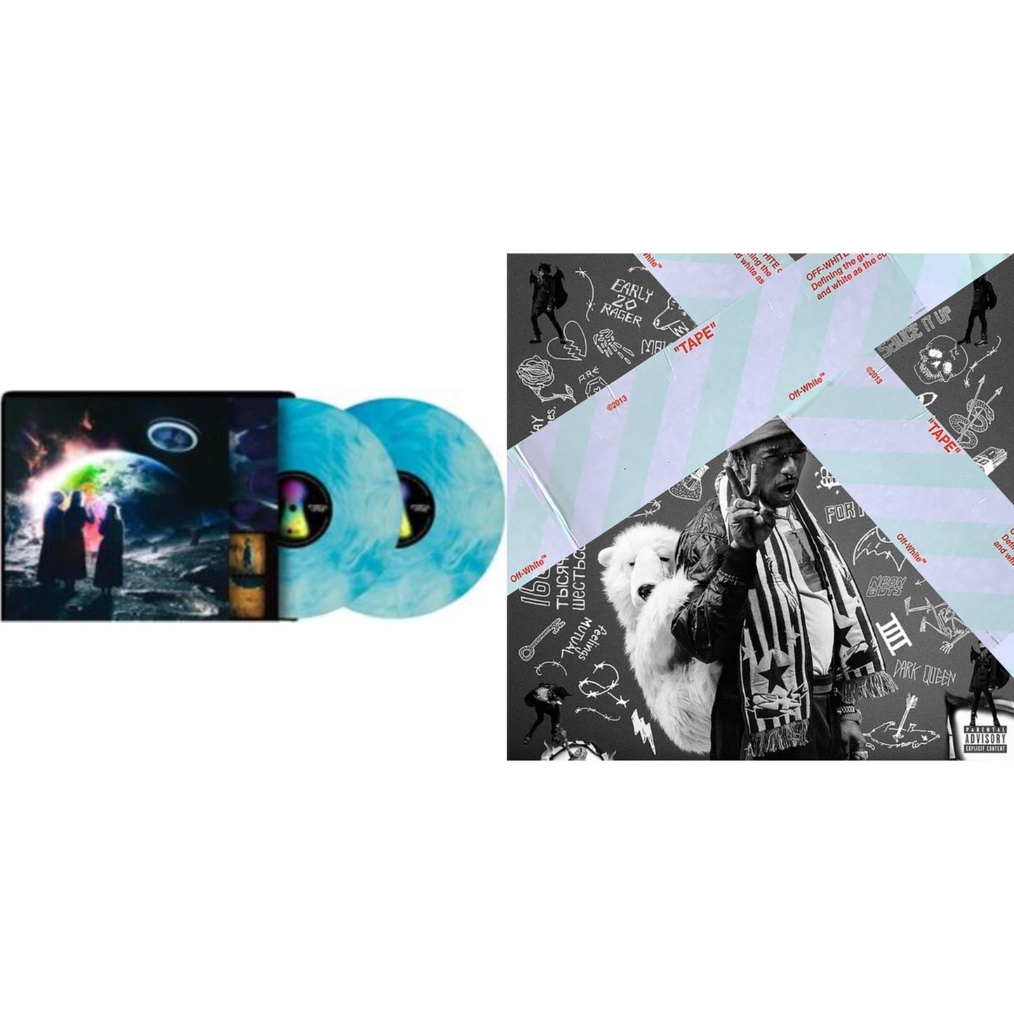 Eternal Atake (X) (2LP/Blue Galaxy Vinyl) & Luv Is Rage 2 (X) (Atl75)