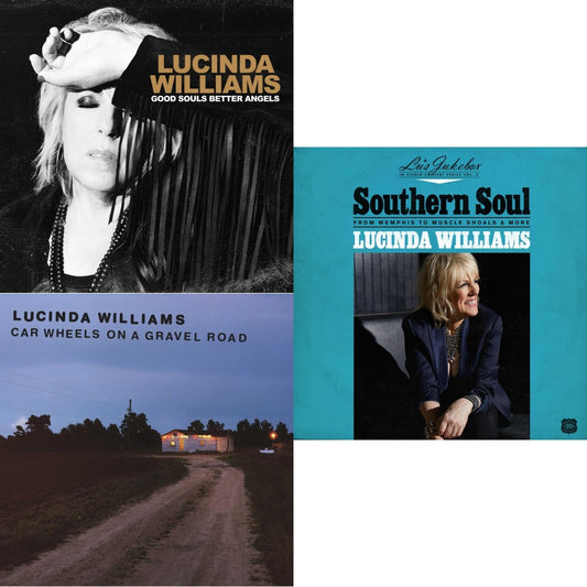 Car Wheels On A Gravel Road (Yellow LP Vinyl) & Good Souls Better Angels & Lu's Jukebox Vol. 2: Southern Soul: From Memphis To Muscle Shoals