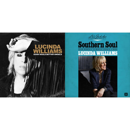 This is a 2 LP Vinyl SKU bundle.
1.This LP Vinyl is brand new.Format: LP VinylMusic Style: CountryThis item's title is: Good Souls Better AngelsArtist: Lucinda WilliamsLabel: LUCINDA WILLIAMS MUSIC-Barcode: 644216971299Release Date: 4/24/2020
2.This LP Vinyl is brand new.