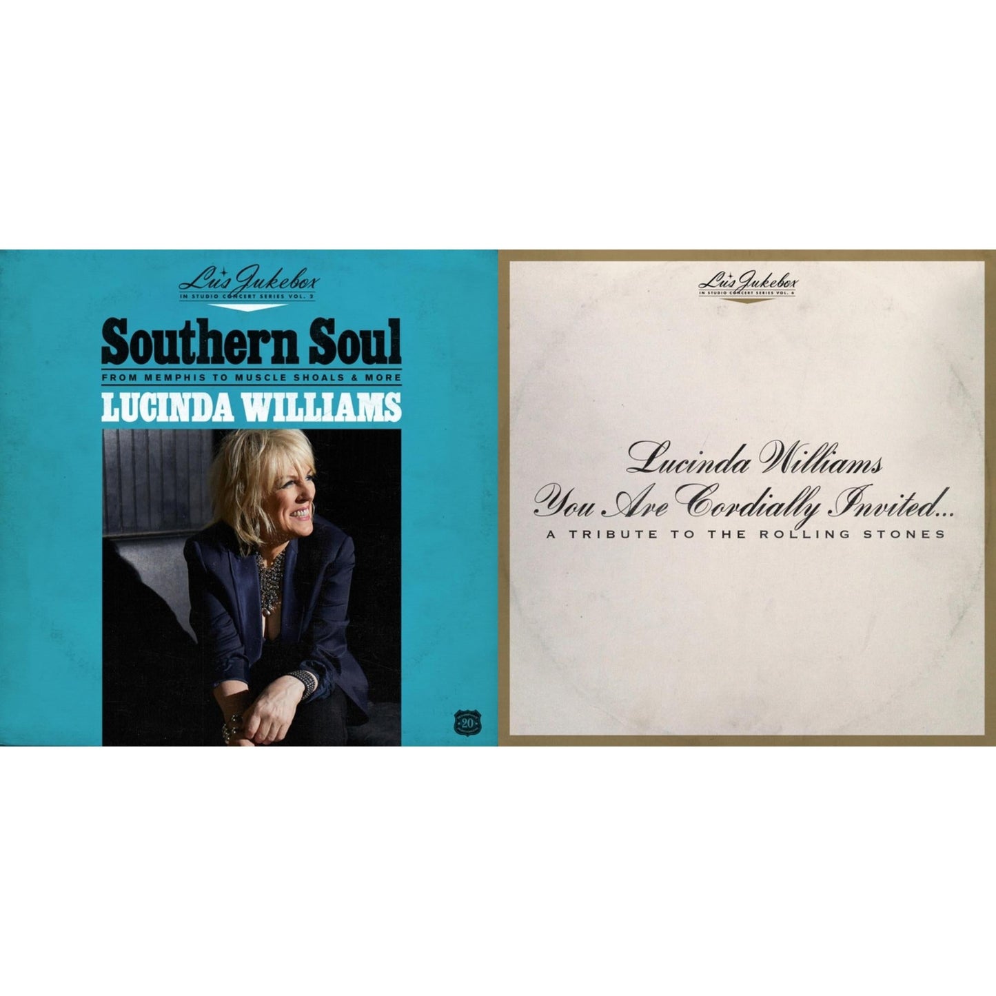 Lu's Jukebox Vol. 2: Southern Soul: From Memphis To Muscle Shoals & Lu's Jukebox Vol. 6: You Are Cordially Invited... A Tribute To The Rolling Stones