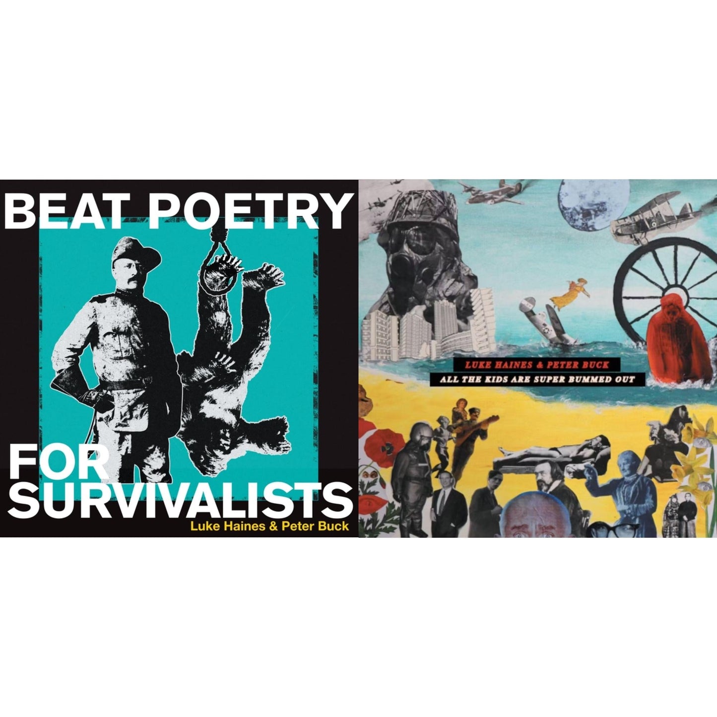 Beat Poetry For Survivalists & All The Kids Are Super Bummed Out (2LP/Yellow & Blue Vinyl/140G)