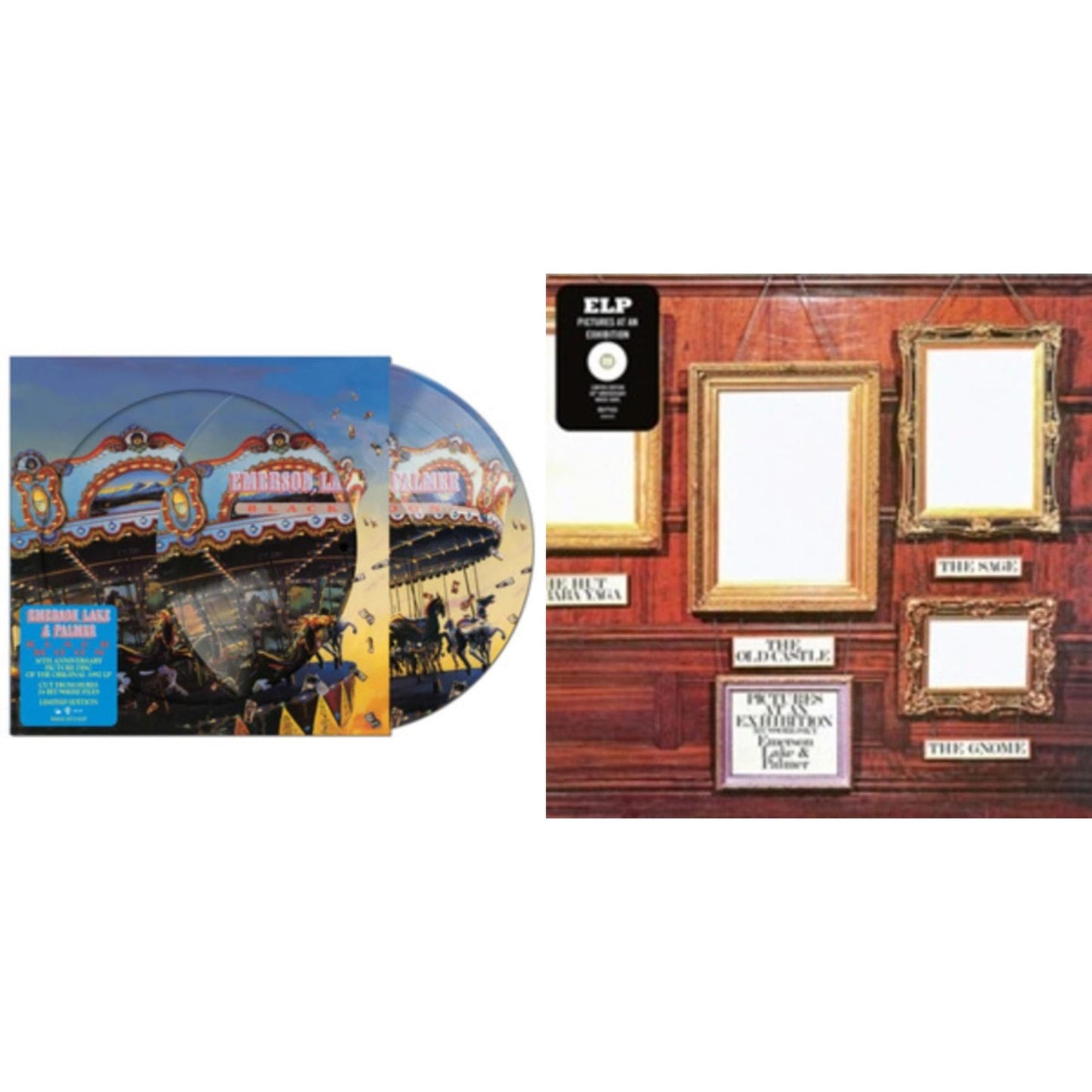 This is a 2 LP Vinyl SKU bundle.
1.This LP Vinyl is brand new.Format: LP VinylMusic Style: Symphonic RockThis item's title is: Black MoonArtist:  Lake & Palmer EmersonLabel: BMG RIGHTS MANAGEMENT (UK) LTDBarcode: 4050538776225Release Date: 11/25/2022
2.This LP Vinyl is brand new.