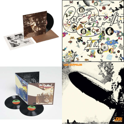 This is a 4 LP Vinyl SKU bundle.
1.This LP Vinyl is brand new.Format: LP VinylMusic Style: Blues RockThis item's title is: Led Zeppelin Ii (Deluxe Remastered/2LP/180)Artist: Led ZeppelinLabel: ATLANTIC CATALOG GROUPBarcode: 081227964382Release Date: 6/3/2014
2.