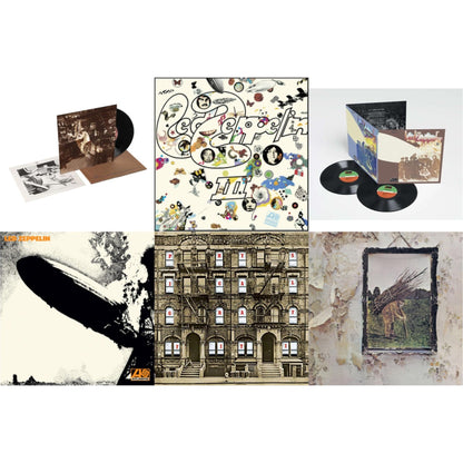 This is a 6 LP Vinyl SKU bundle.
1.This LP Vinyl is brand new.Format: LP VinylMusic Style: Blues RockThis item's title is: Led Zeppelin Ii (Deluxe Remastered/2LP/180)Artist: Led ZeppelinLabel: ATLANTIC CATALOG GROUPBarcode: 081227964382Release Date: 6/3/2014
2.