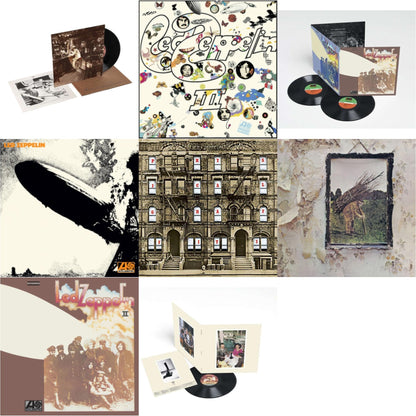 Led Zeppelin Ii (Deluxe Remastered/2LP/180) & In Through The Out Door & Led Zeppelin Iii (Remastered Original/180G) & Led Zeppelin Iv & Physical Graffiti (2015 Remaster) & Presence & Led Zeppelin Ii (180G/Remastered) & Led Zeppelin I (180G/Remastered)