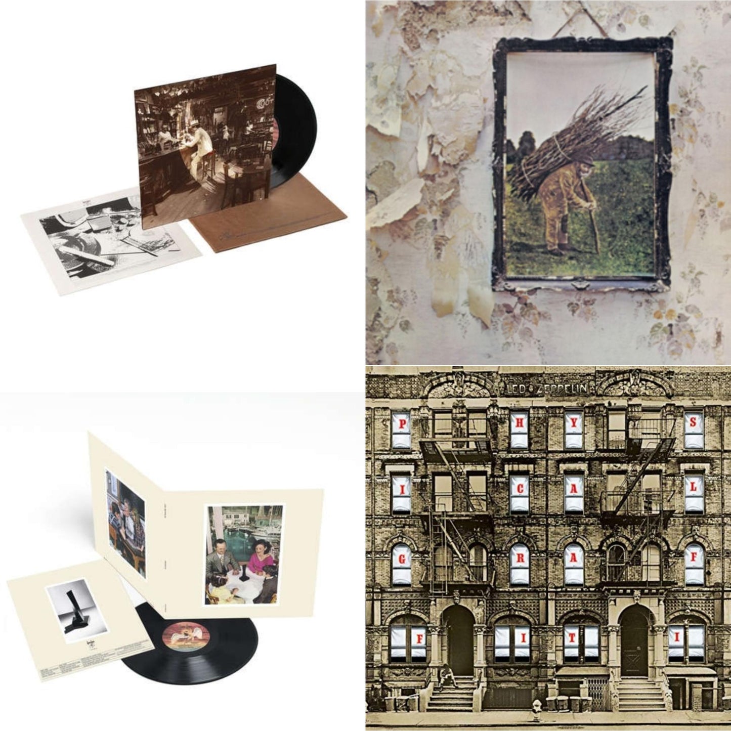 In Through The Out Door & Led Zeppelin Iv & Physical Graffiti (2015 Remaster) & Presence