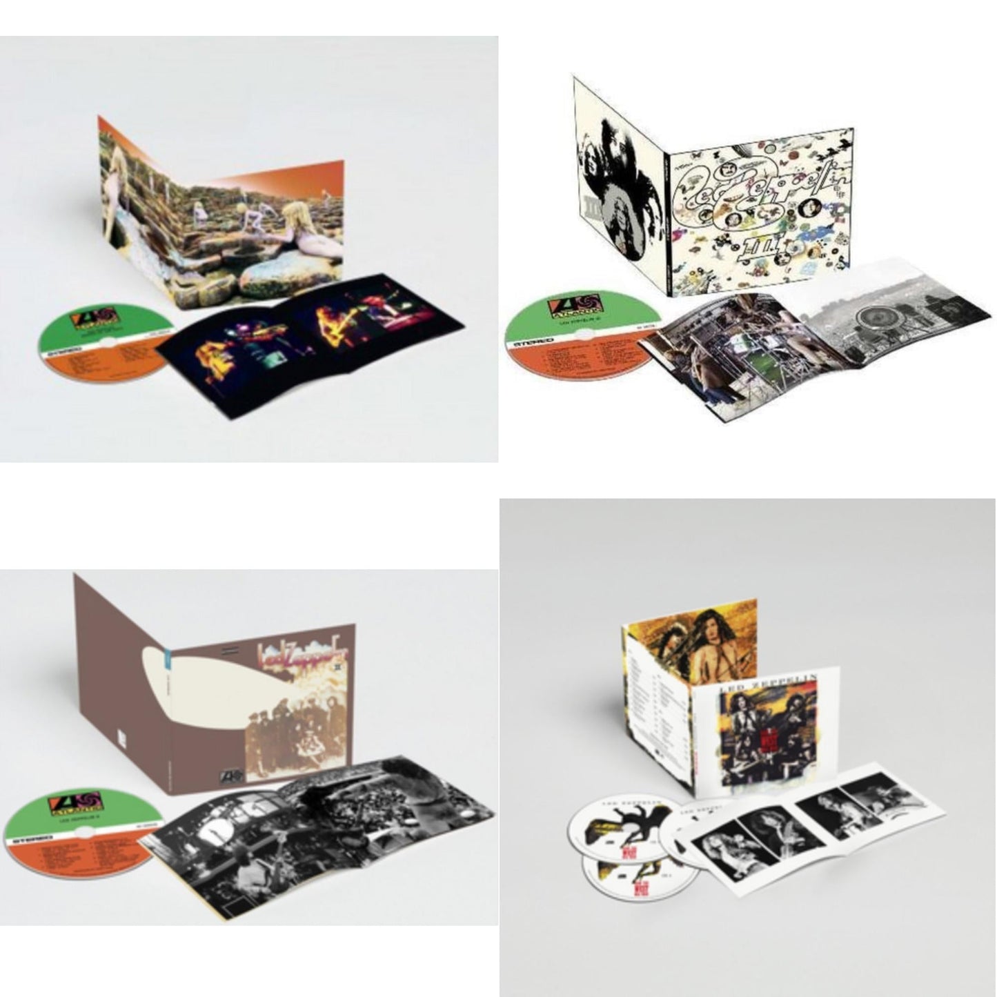 Houses Of The Holy & Led Zeppelin Iii & Led Zeppelin Ii & How The West Was Won