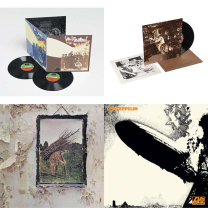 This is a 4 LP Vinyl SKU bundle.
1.This LP Vinyl is brand new.Format: LP VinylMusic Style: Blues RockThis item's title is: Led Zeppelin Ii (Deluxe Remastered/2LP/180)Artist: Led ZeppelinLabel: ATLANTIC CATALOG GROUPBarcode: 081227964382Release Date: 6/3/2014
2.