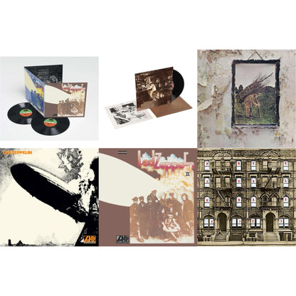 This is a 6 LP Vinyl SKU bundle.
1.This LP Vinyl is brand new.Format: LP VinylMusic Style: Blues RockThis item's title is: Led Zeppelin Ii (Deluxe Remastered/2LP/180)Artist: Led ZeppelinLabel: ATLANTIC CATALOG GROUPBarcode: 081227964382Release Date: 6/3/2014
2.
