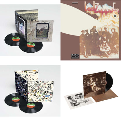 This is a 4 LP Vinyl SKU bundle.
1.This LP Vinyl is brand new.Format: LP VinylMusic Style: Hard RockThis item's title is: Led Zeppelin Iv (Deluxe Remastered/2LP/180G)Artist: Led ZeppelinLabel: ATLANTIC CATALOG GROUPBarcode: 081227964337Release Date: 10/27/2014
2.