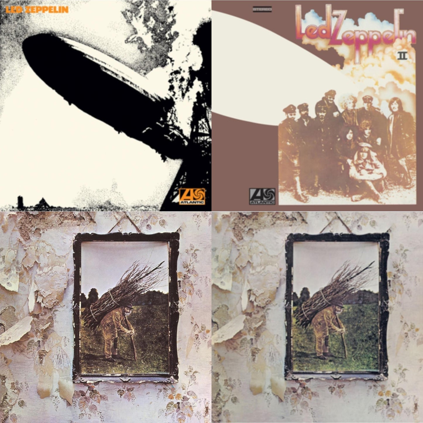 This is a 4 LP Vinyl SKU bundle.
1.This LP Vinyl is brand new.Format: LP VinylMusic Style: Hard RockThis item's title is: Led Zeppelin IvArtist: Led ZeppelinLabel: ATLANTIC CATALOG GROUPBarcode: 081227965778Release Date: 10/27/2014
2.This LP Vinyl is brand new.