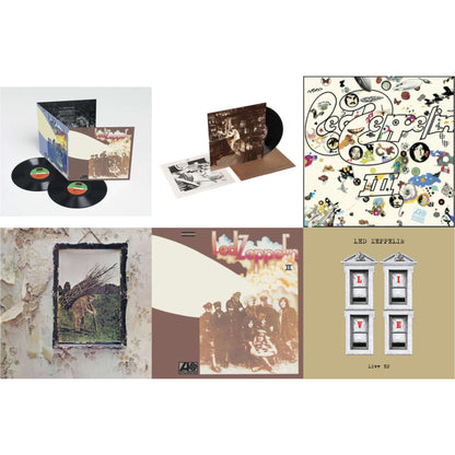 Led Zeppelin Ii (Deluxe Remastered/2LP/180) & In Through The Out Door & Led Zeppelin Iii (Remastered Original/180G) & Led Zeppelin Iv & Led Zeppelin Ii (180G/Remastered) & Live E.P.