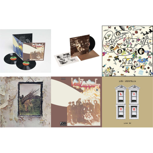 Led Zeppelin Ii (Deluxe Remastered/2LP/180) & In Through The Out Door & Led Zeppelin Iii (Remastered Original/180G) & Led Zeppelin Iv & Led Zeppelin Ii (180G/Remastered) & Live E.P.