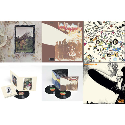 This is a 6 LP Vinyl SKU bundle.
1.This LP Vinyl is brand new.Format: LP VinylMusic Style: Blues RockThis item's title is: Led Zeppelin Ii (Deluxe Remastered/2LP/180)Artist: Led ZeppelinLabel: ATLANTIC CATALOG GROUPBarcode: 081227964382Release Date: 6/3/2014
2.