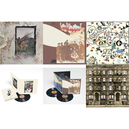 Led Zeppelin Ii (Deluxe Remastered/2LP/180) & Led Zeppelin Iii (Remastered Original/180G) & Led Zeppelin Iv & Physical Graffiti (2015 Remaster) & Presence & Led Zeppelin Ii (180G/Remastered)