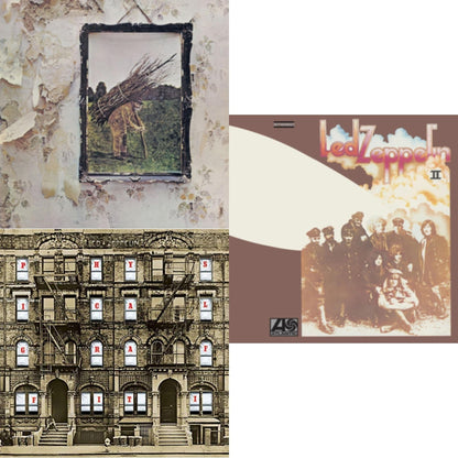 Led Zeppelin Iv & Physical Graffiti (2015 Remaster) & Led Zeppelin Ii (180G/Remastered)