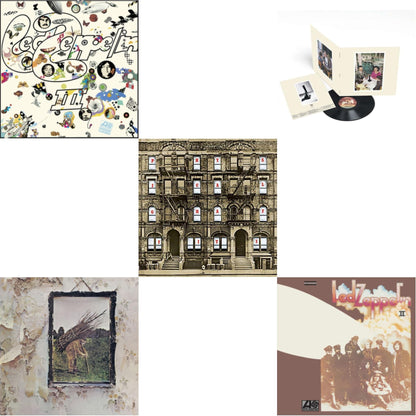 Led Zeppelin Iii (Remastered Original/180G) & Led Zeppelin Iv & Physical Graffiti (2015 Remaster) & Presence & Led Zeppelin Ii (180G/Remastered)