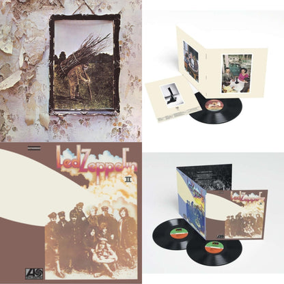 Led Zeppelin Ii (Deluxe Remastered/2LP/180) & Presence & Led Zeppelin Ii (180G/Remastered) & Led Zeppelin Iv (Clear LP Vinyl/180G) (Atl75)