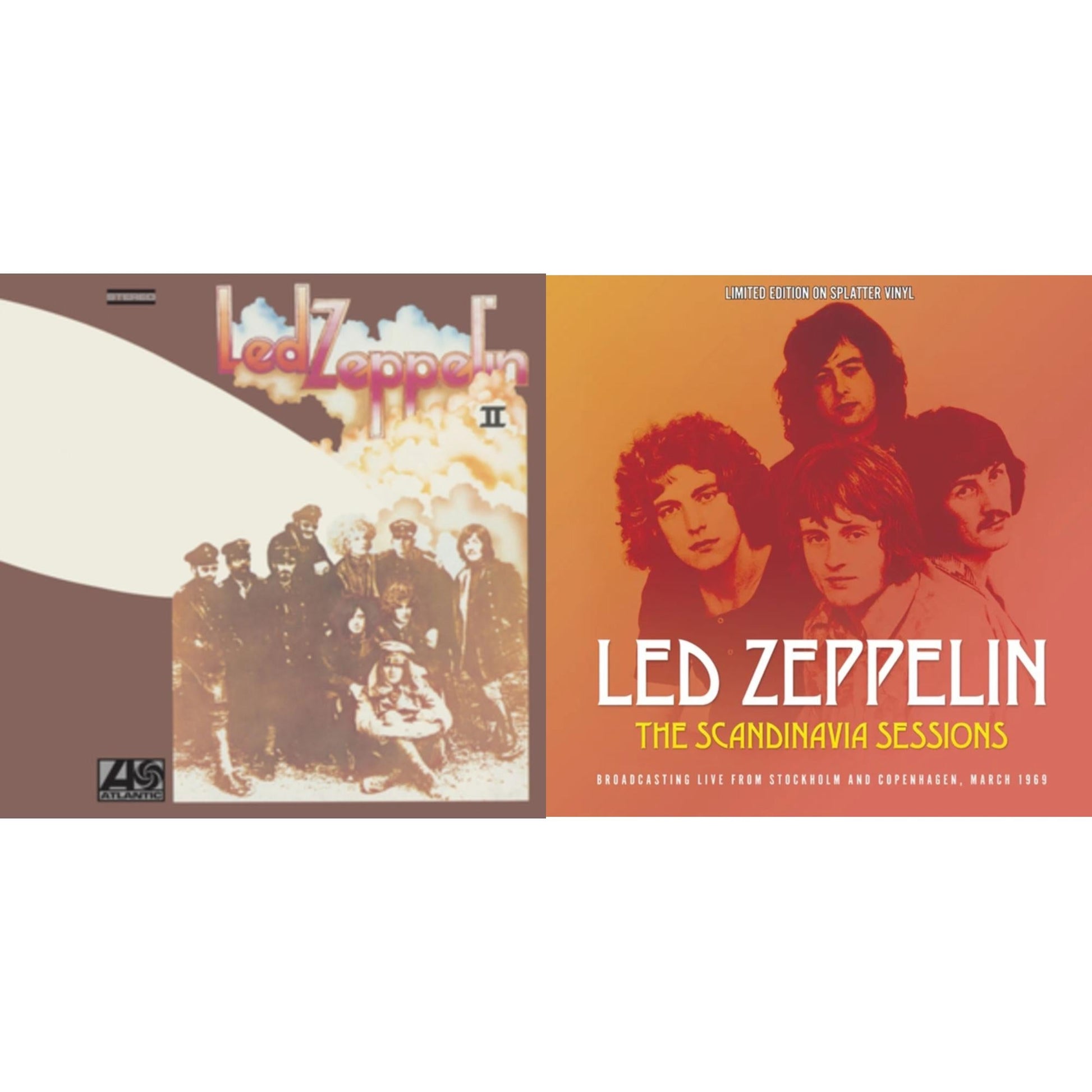 This is a 2 LP Vinyl SKU bundle.
1.This LP Vinyl is brand new.Format: LP VinylMusic Style: Blues RockThis item's title is: Led Zeppelin Ii (180G/Remastered)Artist: Led ZeppelinLabel: ATLANTIC CATALOG GROUPBarcode: 081227966409Release Date: 6/3/2014
2.This LP Vinyl is brand new.